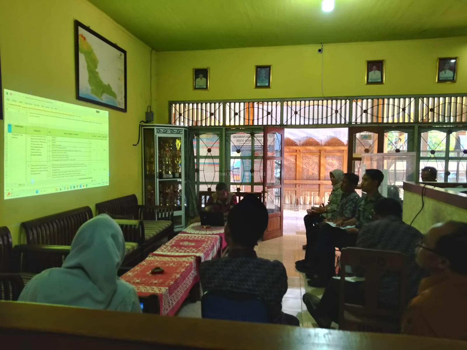 Pendampingan Pembinaan Desa Anti Korupsi di Desa Purwasari Kecamatan Wanareja